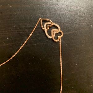 Macy’s 14kt Rose gold & Diamond Bolo Bracelet